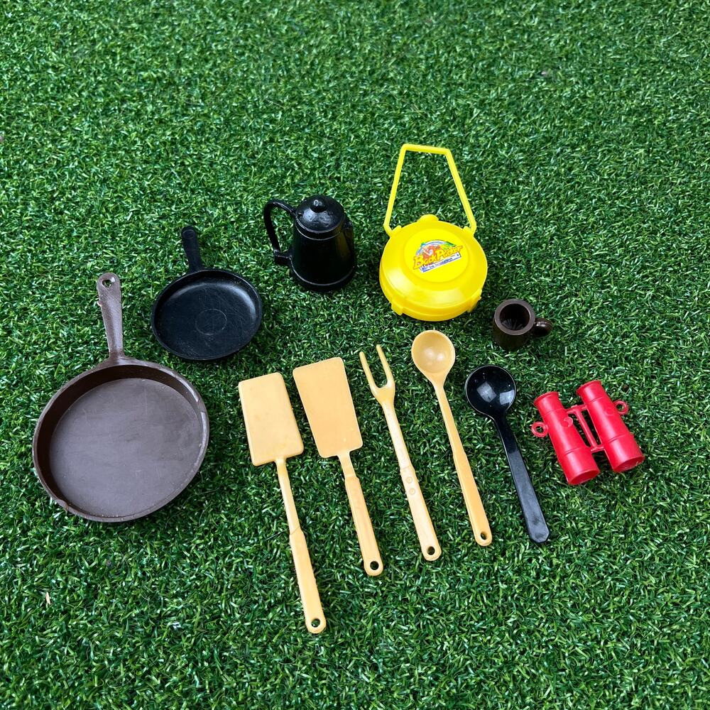 Set of Children's Plastic Pretend Play Cooking Toys